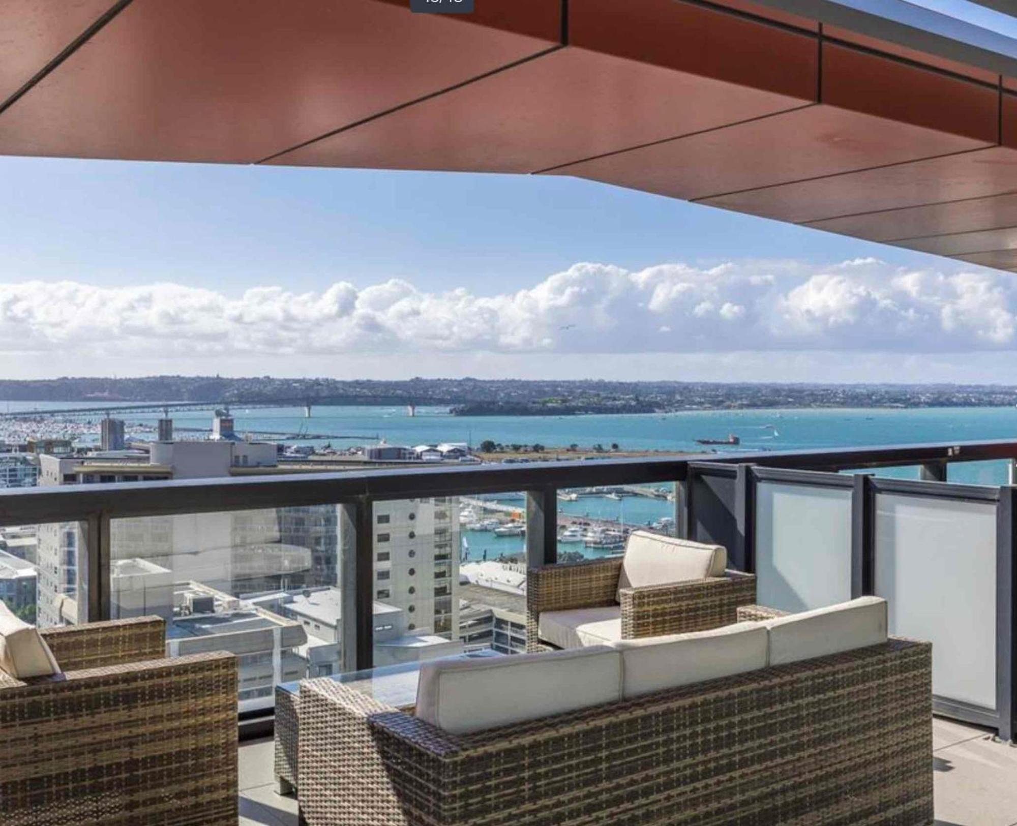 Апартаменти Magnificent Skytower, Sea, Habour View In Cbd Окленд Екстер'єр фото