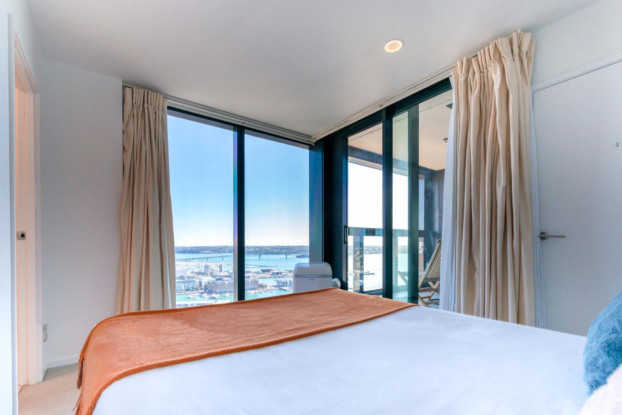 Апартаменти Magnificent Skytower, Sea, Habour View In Cbd Окленд Екстер'єр фото